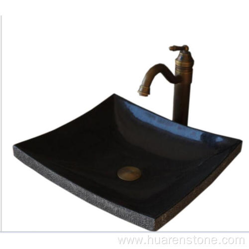 G684 fuding black granite sink